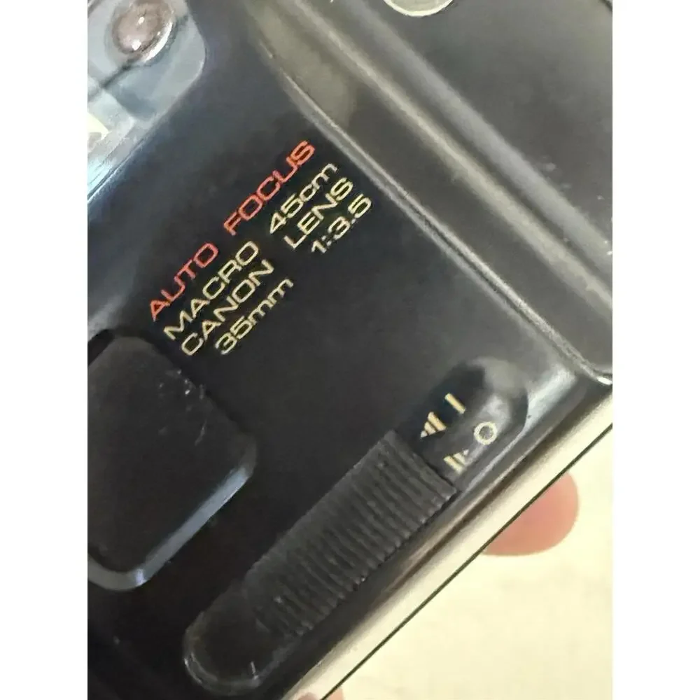 Canon Sprint 35mm 1:3.5 35mm Film Camera Flash Auto Focus